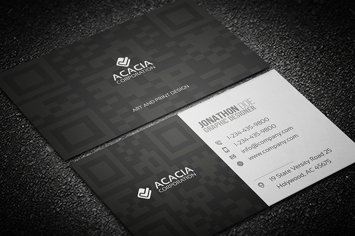 QR Business Card, a Business Card Template by DesignGhar (Photo 3 of 4)