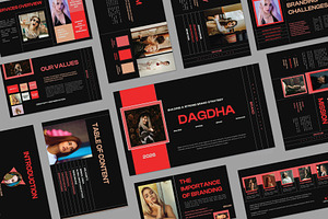 Dagdha Brand Strategy, a Presentation Template by Caprio Studio