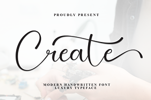 Create Script Font