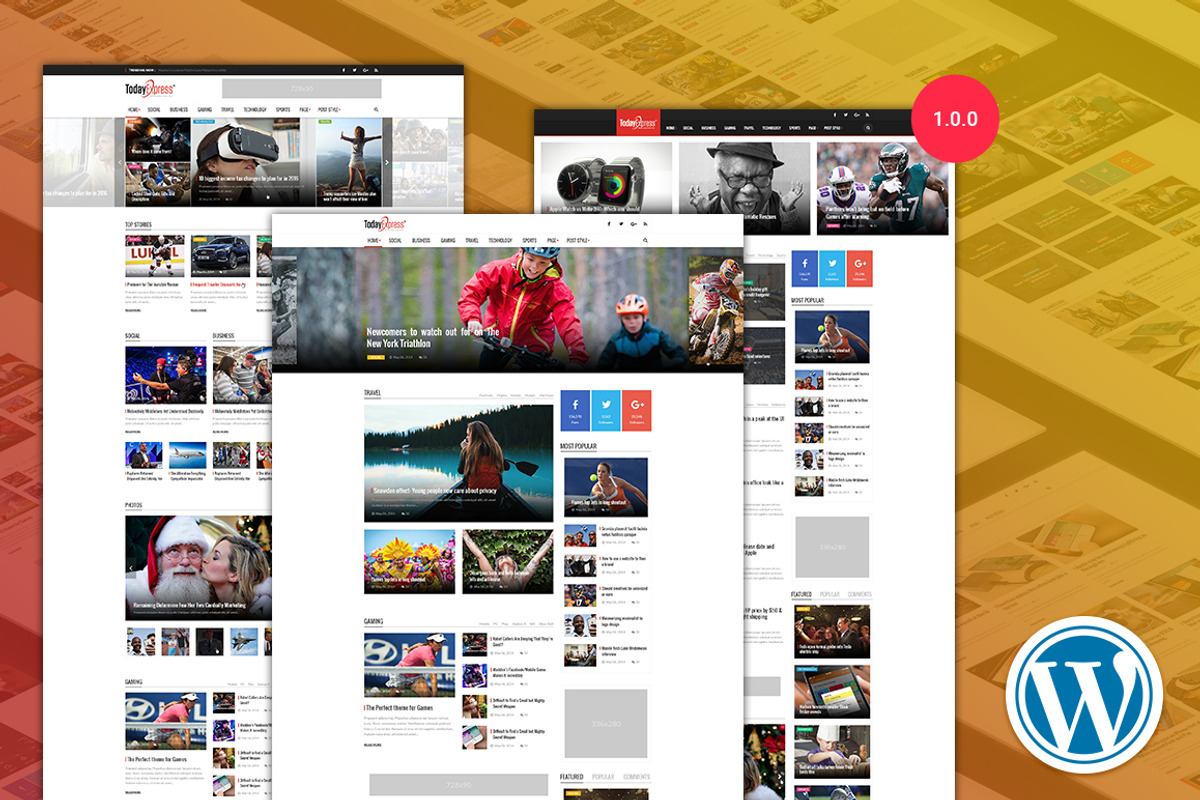 TodayExpress – Magazine WP Theme, a WordPress Template by EngoCreative.com (Photo 1 of 5)