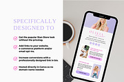 Link In Bio Template, Canva Website, a Landing Page Template by Ciera Design Templates (Thumbnail 3 of 8)