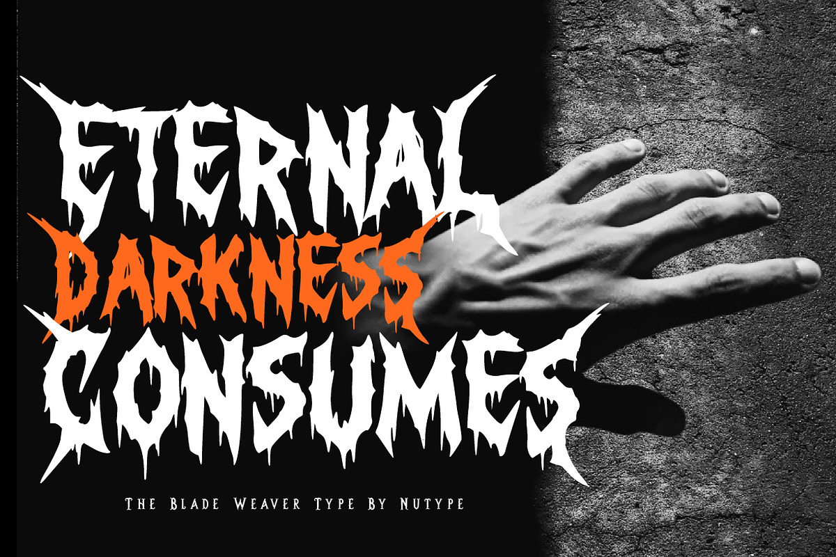 Blade Weaver - Blackletter Font, a Blackletter Font by NuType (Photo 3 of 10)