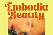 Shyne Roska Groovy Retro Serif, a Serif Font by timelesstype.co (Thumbnail 9 of 20)