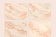 Blush & Gold Gilded Marble Textures, a Texture Graphic by by creative paper (Thumbnail 2 of 5)