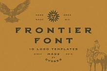 Frontier & Extra by  in Fonts