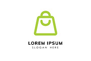 happy shop logo design concept, a Branding & Logo Template by Distrologo (Thumbnail 1 of 2)