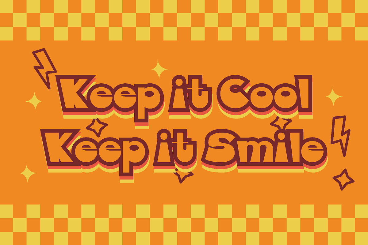 Gombor Man - Retro Sans, a Sans Serif Font by Boril Std (Photo 3 of 10)