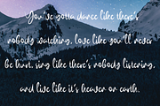 Fatherday | Script Font, a Script Font by Scratchones (Thumbnail 7 of 8)