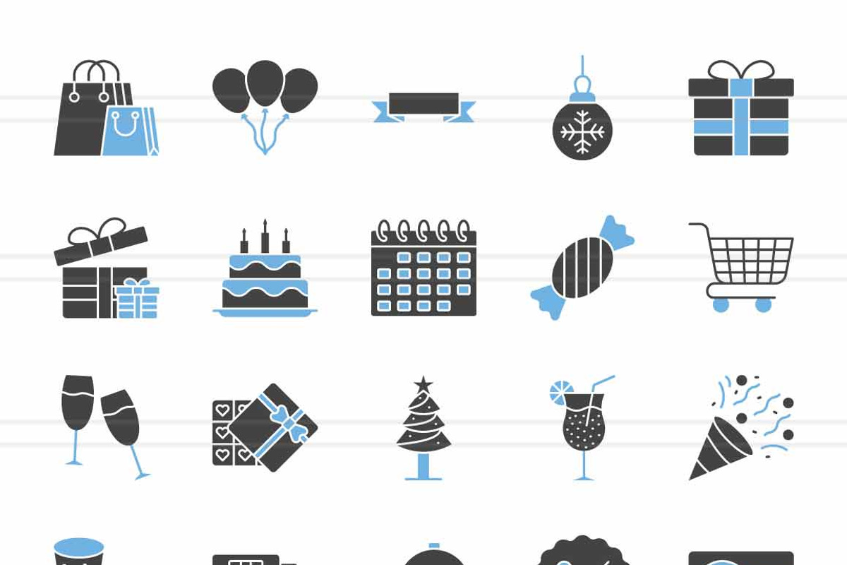 50 Boxing Day Icons, an Icon by IconBunny (Photo 2 of 2)