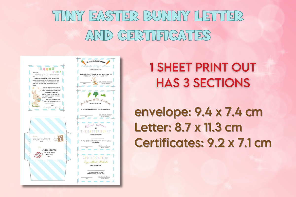 Letter from Easter Bunny #5 - Canva, a Templates & Theme by Adalin Shop (Photo 7 of 11)