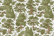 Woodland, a Decorative Illustration by olga.korneeva (Thumbnail 7 of 12)