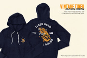 Vintage Tiger Illustrations, an Animal Illustration by ARQAM Studio (Thumbnail 7 of 9)