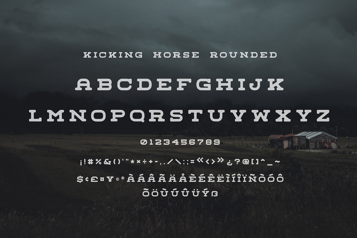 Kicking Horse - 4 Font Family preview 7