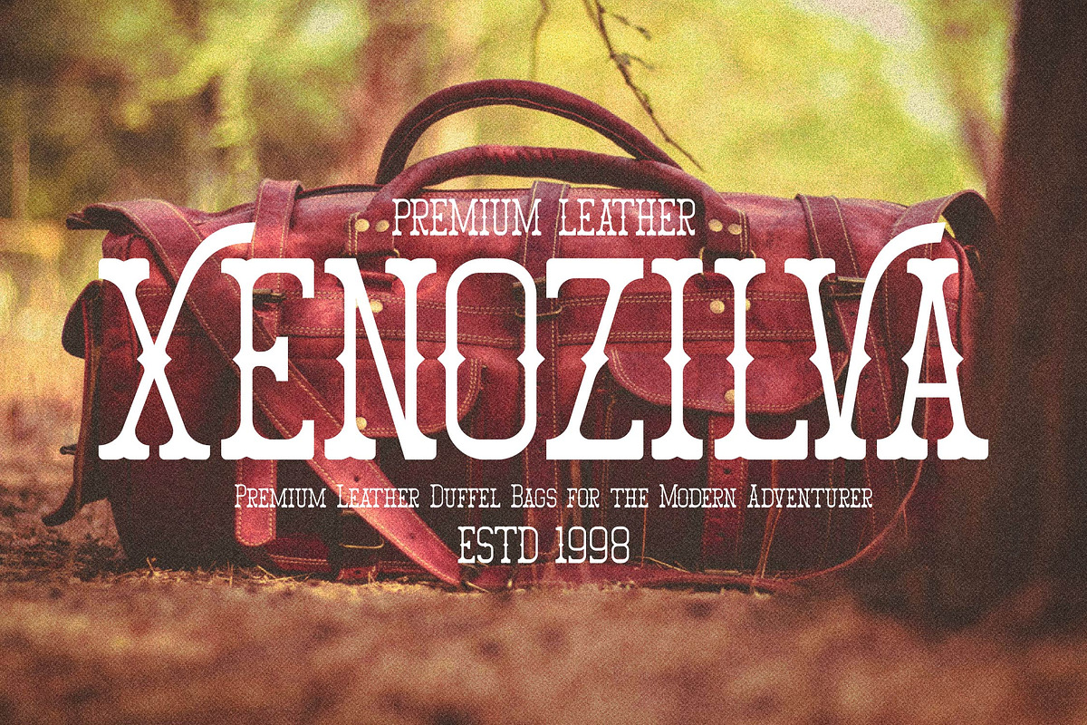Volemik | Retro Slab Serif Font, a Slab Serif Font by Denustudios (Photo 5 of 14)