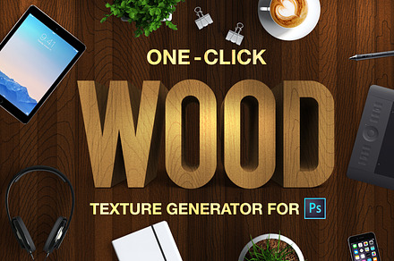 Wood Texture Generator - One Click