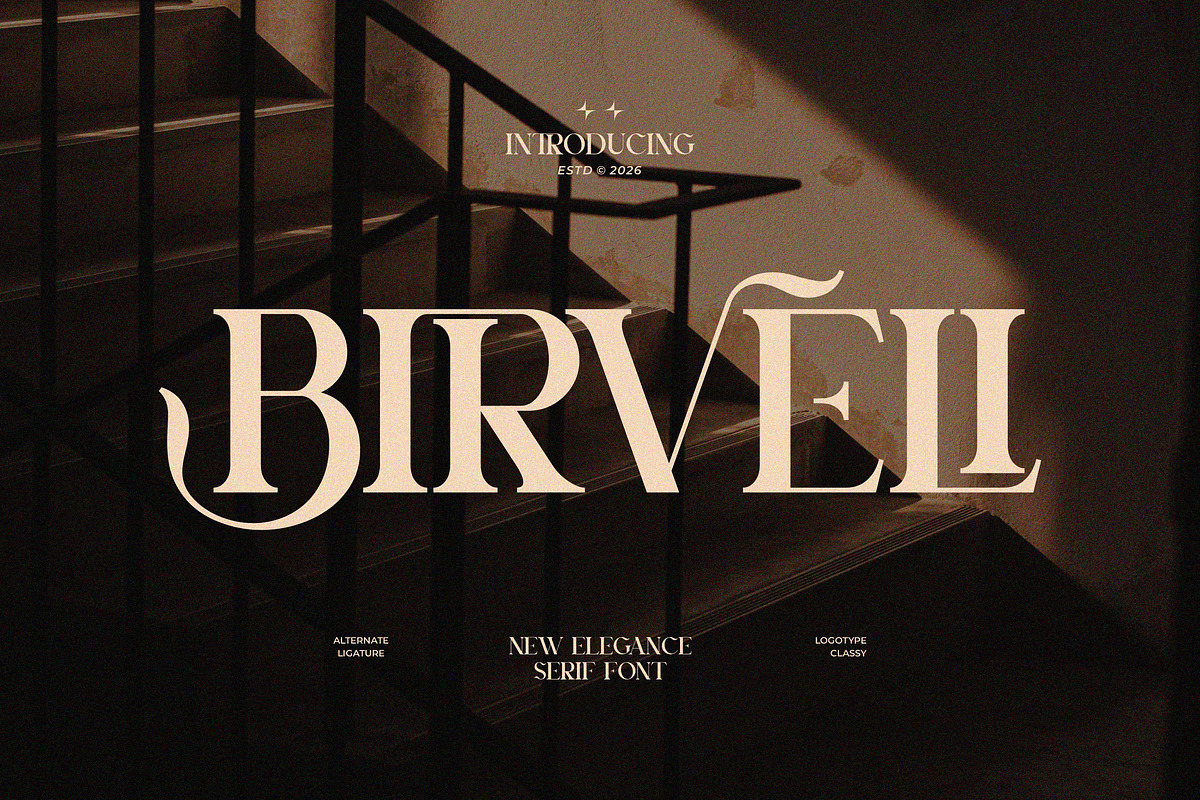Birveli || Modern Classy Serif Font, a Serif Font by Ermedia Studio (Photo 11 of 11)