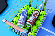 Pickleball Beverage Can Mockup, an Advertising Mockup by herutage (Thumbnail 4 of 4)