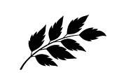 Botanical Leaf Silhouette Bundle, an Illustration by yasushie (Thumbnail 51 of 51)