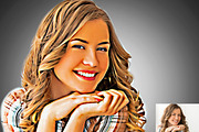 Retro Oil Portrait Photoshop Action, an Action Add-On by Studio Retouch (Thumbnail 2 of 10)