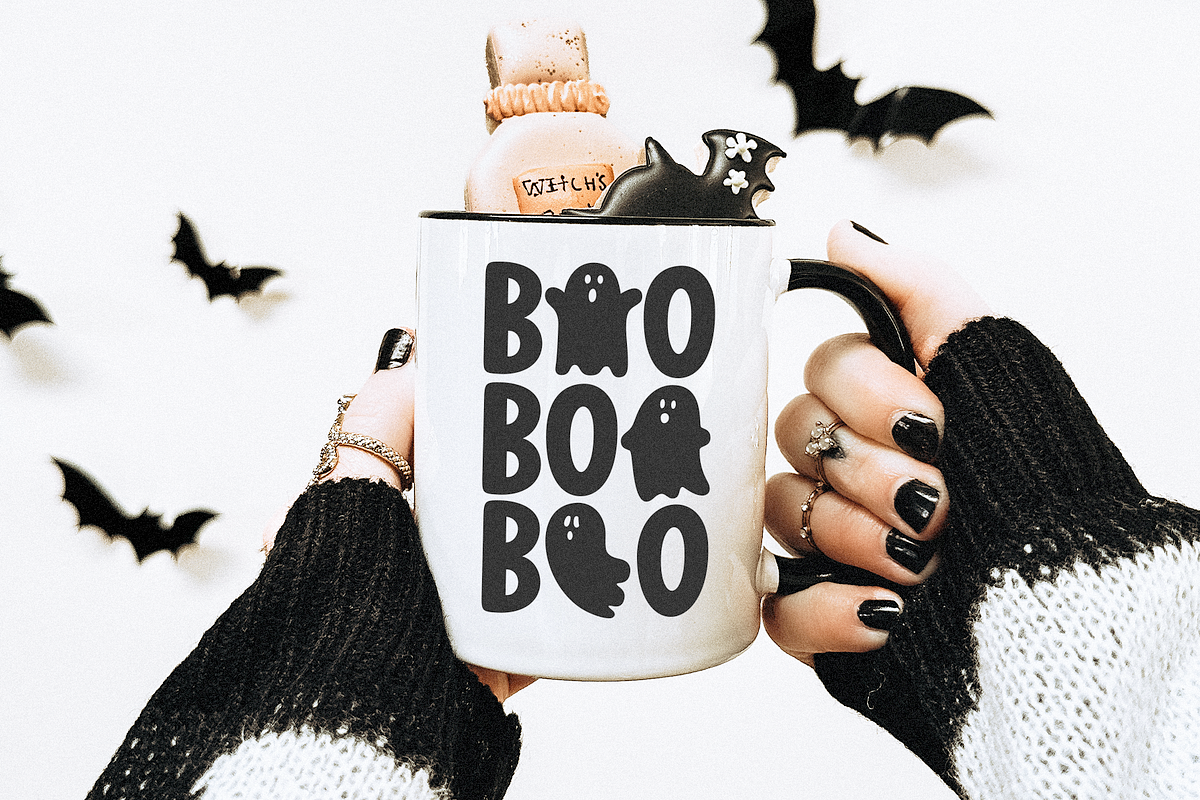 Ghosted | Cute Ghost Font, a Handwritten Font by KA Designs (Photo 5 of 8)