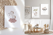 Unicorns, Moon & Rainbow, an Animal Illustration by Nadezhda Mikhailova (Thumbnail 14 of 16)