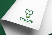 Eco lab natural logo design template, a Branding & Logo Template by Amadul11 (Thumbnail 3 of 4)