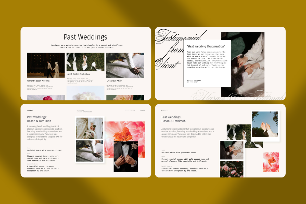 Evere Wedding Portfolio Keynote, a Presentation Template by Unich Design Bureau (Photo 7 of 7)