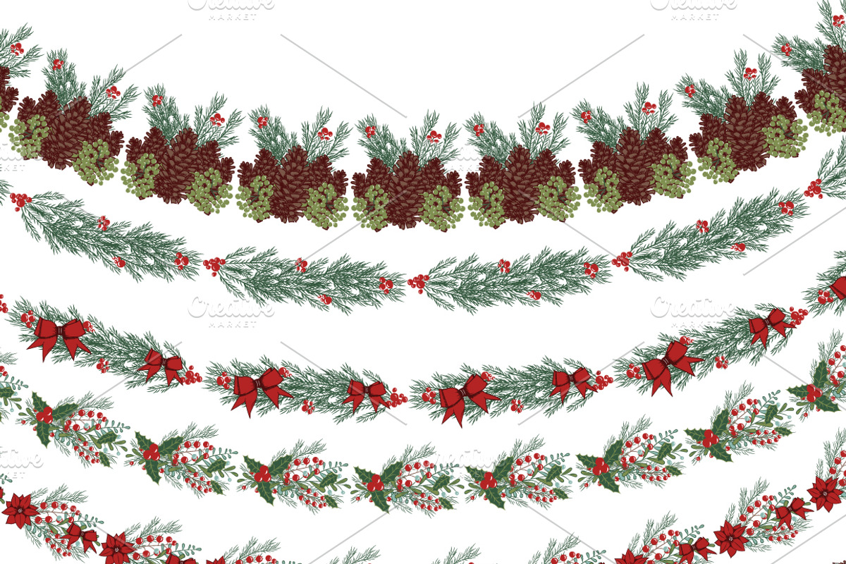 Christmas wreath generator preview 8