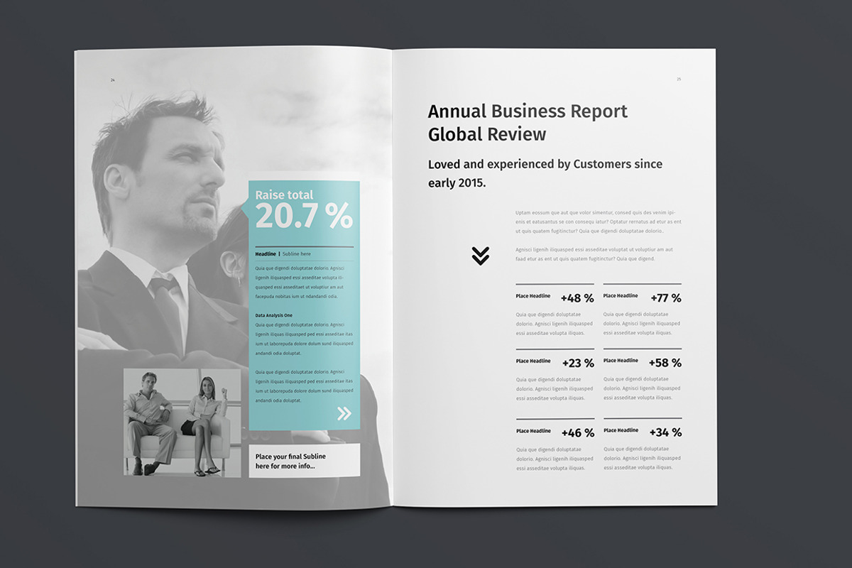 Annual Report, a Brochure Template by Egotype (Photo 20 of 28)
