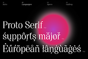 Proto Serif Medium, a Serif Font by Bukva™ Type Foundry (Thumbnail 3 of 13)