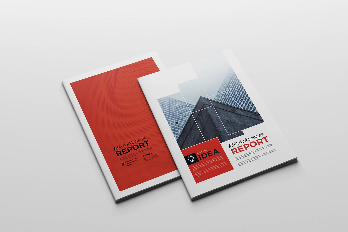 Annual Report Brochure, a Brochure Template by New Lines (Photo 2 of 11)