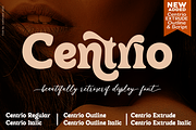 Centrio Typeface, a Sans Serif Font by joelmaker (Thumbnail 1 of 22)