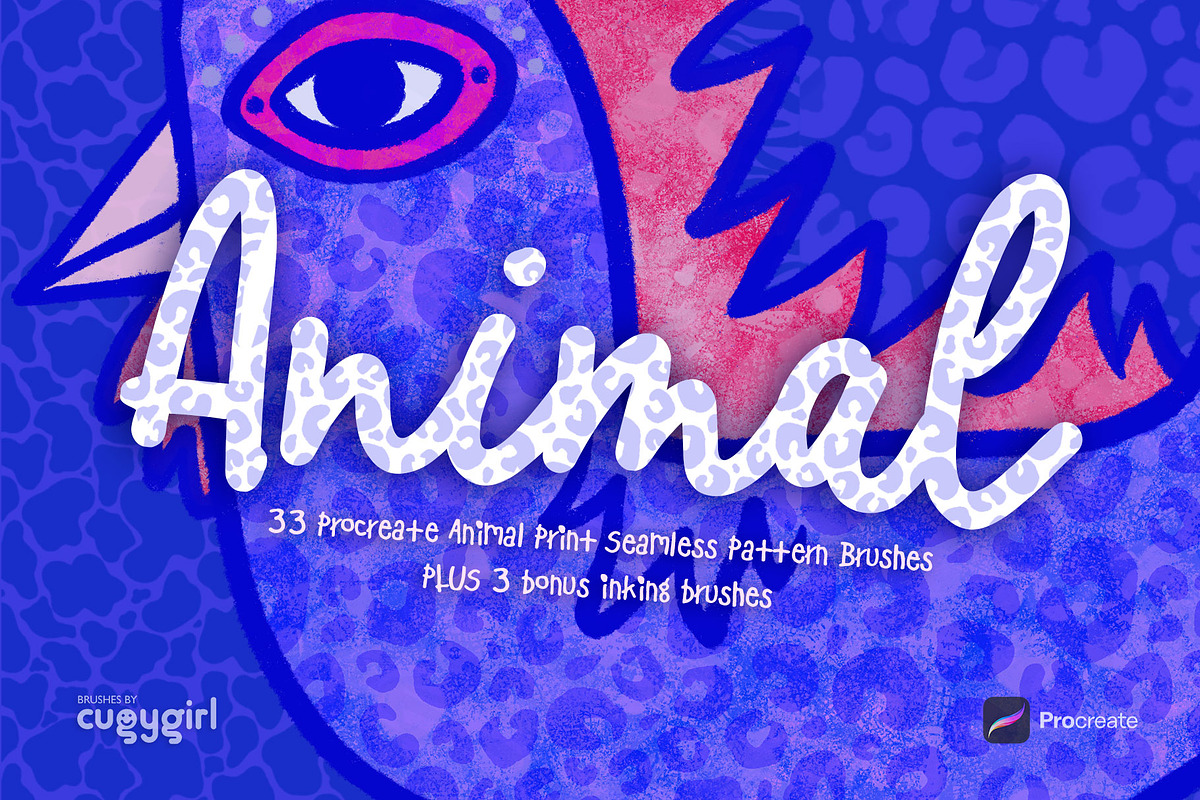 Animal Print Pattern brushes, a Brush Add-On by cugypress (Photo 1 of 7)