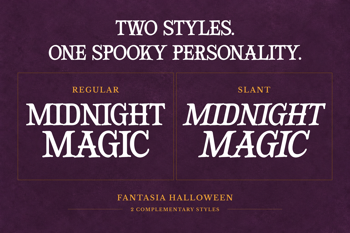 Fantasia Halloween - Spooky Typeface, a Serif Font by agnyhasyastudio (Photo 6 of 13)