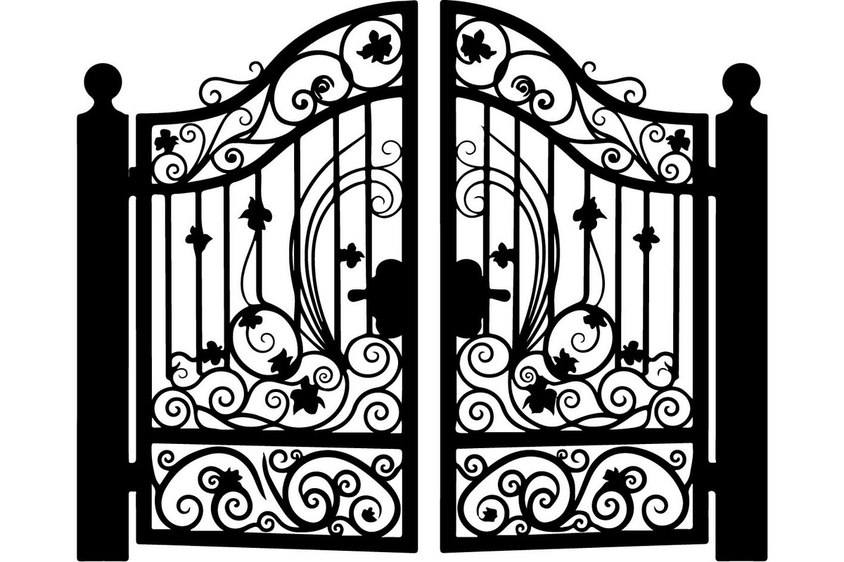 Elegant Ornamental Wrought Iron, a Graphic by Designer_Momina (Photo 6 of 20)