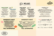 Imperfectionist Handwriting Font Kit, a Font by Studio Funshop by Kelli (Thumbnail 9 of 10)