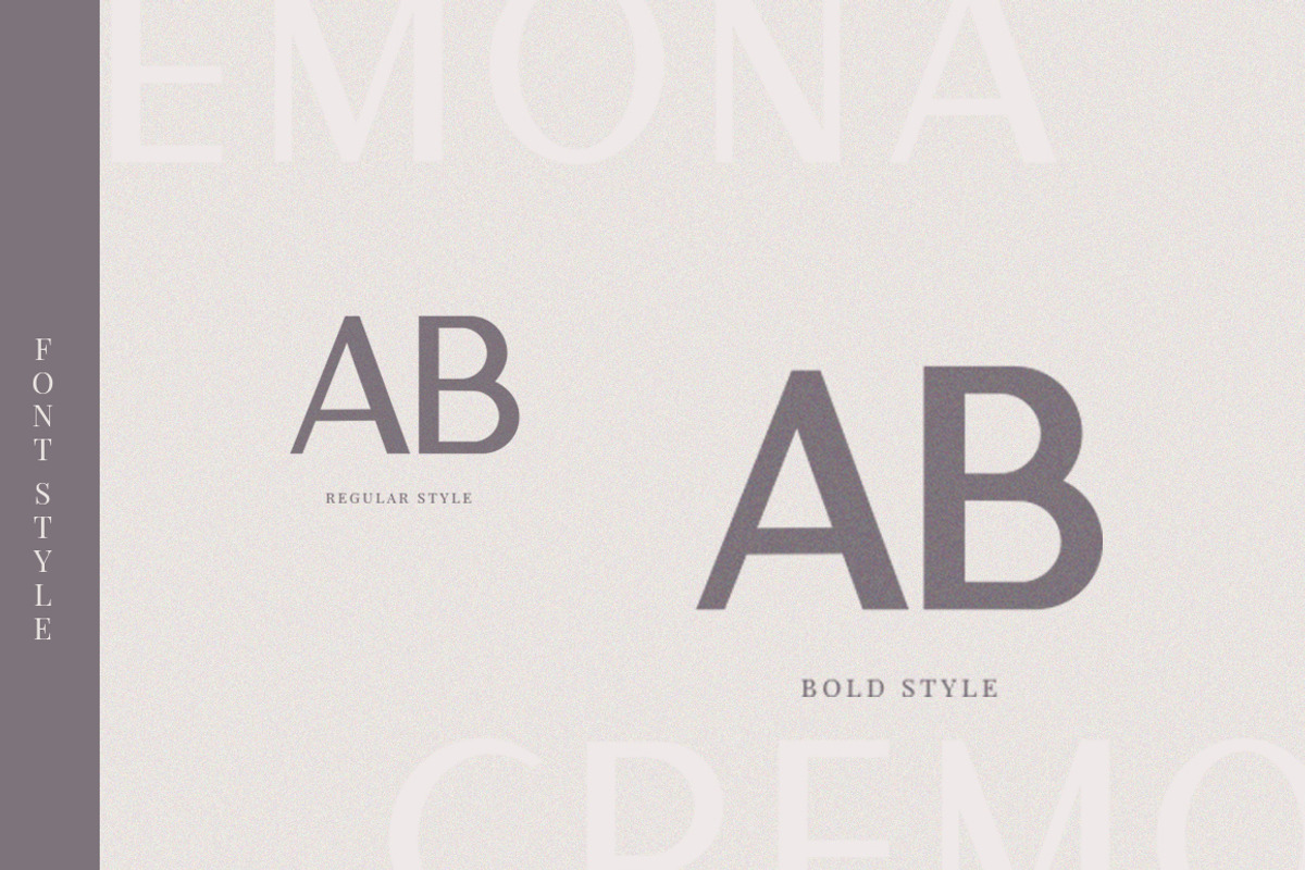 Cremona - Minimal Sans Serif, a Sans Serif Font by Vultype Co. (Photo 11 of 16)