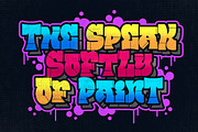Street Lord Graffiti Font, a Blackletter Font by Blankids Studio (Thumbnail 2 of 6)