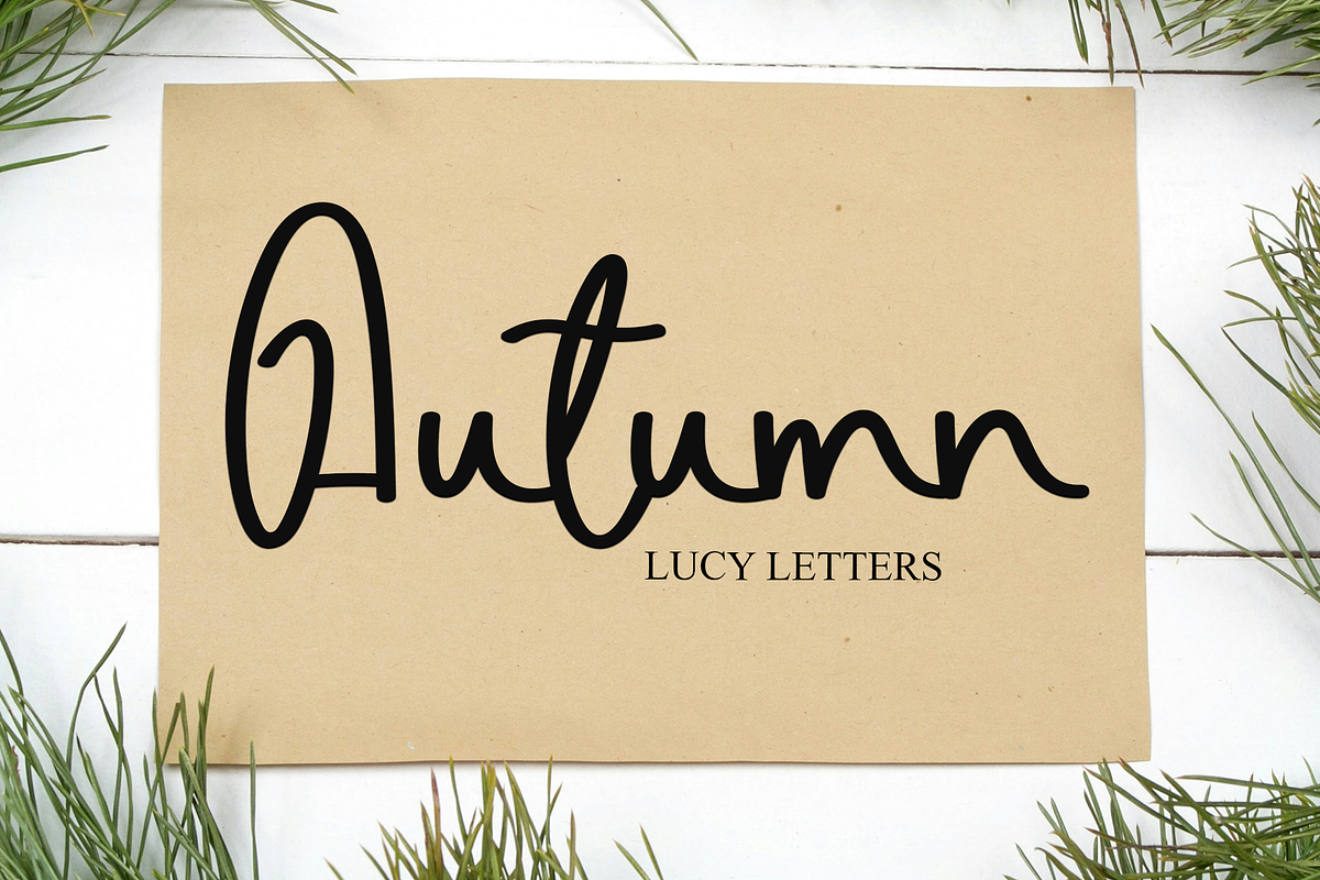 Wednesday, a Handwritten Font by FreshTypeINK (Photo 3 of 8)