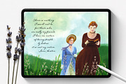 Romantic Ink & Watercolor, a Brush Add-On by Sofydoll Designs (Thumbnail 2 of 8)