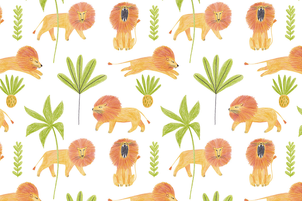 Patterns from the box of pencils 1, a Pattern Graphic by Annakniaz (Photo 4 of 10)