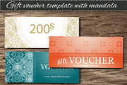 Set of gift voucher templates, a Flyer Template by Astarte_design (Thumbnail 1 of 4)