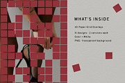 Not All at Once: Paper Grid Overlays, a Texture Graphic by alonahaidash (Thumbnail 2 of 16)