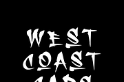 WEST COAST CAPS, a Handwritten Font by Beau Hopps Design (Thumbnail 6 of 6)
