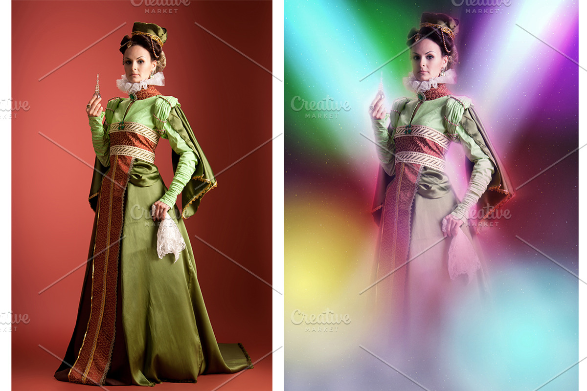 On Stage Photoshop Action preview 7