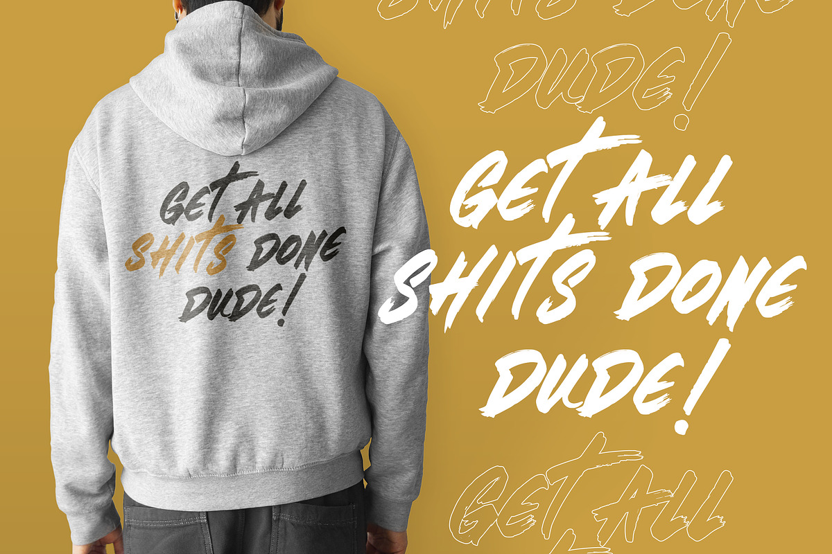 Brotherhood - Brush Script Font, a Handwritten Font by Rometheme Std (Photo 2 of 12)