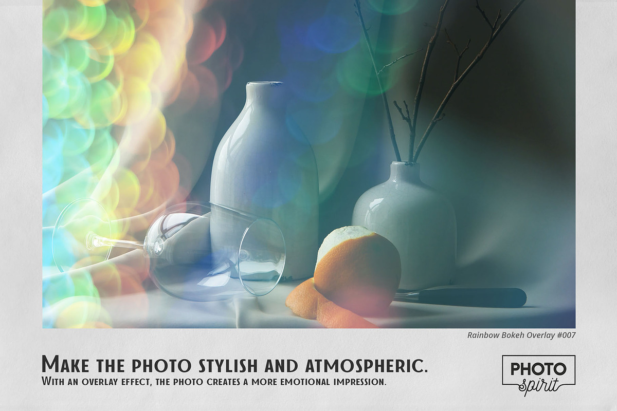 Rainbow Bokeh Effect Overlays, a Brushes & More by PhotoSpirit (Photo 4 of 11)
