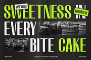 Wirana – Condensed Display, a Sans Serif Font by Bentype Studio (Thumbnail 4 of 10)