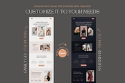 UGC Website Template for Canva, a Landing Page Template by vectorocean (Thumbnail 3 of 11)