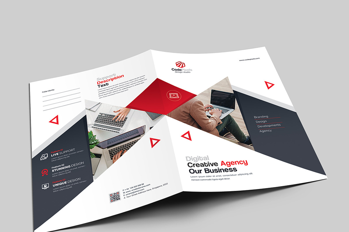 Presentation Folder, a Stationery Template by GenerousArt (Photo 6 of 8)